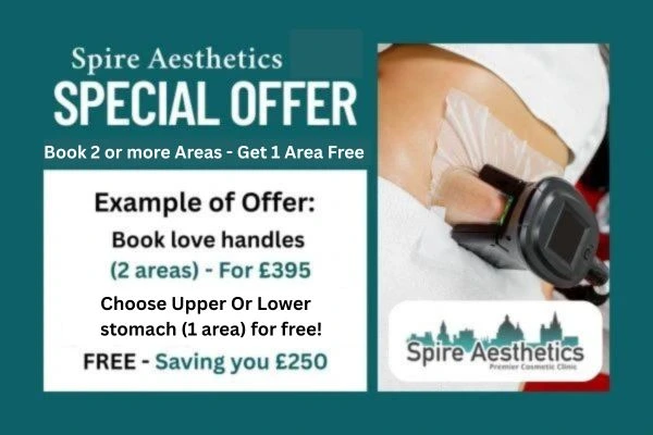Fat Freezing Promotion Bury St Edmunds from Spire Aesthetics - Book Today!
